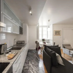 Апартаменты Lisbon Serviced Apartments Baixa Castelo Студия с различными типами кроватей фото 6