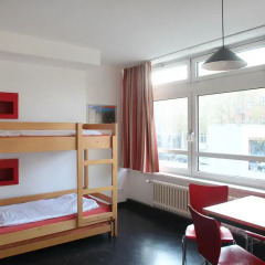Отель Jugendherberge-Berlin-International Кровать в мужском общем номере с двухъярусной кроватью фото 3