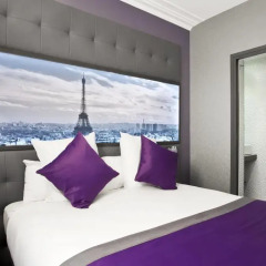 Отель Best Western Nouvel Orléans Montparnasse Франция, Париж - отзывы, цены и фото номеров - забронировать отель Best Western Nouvel Orléans Montparnasse онлайн балкон