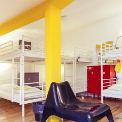 Lisbon Chillout Hostel Кровать в общем номере фото 23