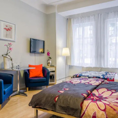 Апартаменты Pension 1A Apartment Стандартный номер с разными типами кроватей фото 14