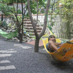 Отель Mui Ne Garden Улучшенный номер с различными типами кроватей фото 42