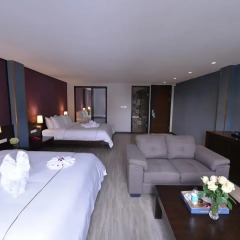 Hanoi Emerald Waters Hotel Trendy 3* Семейный люкс с двуспальной кроватью фото 5