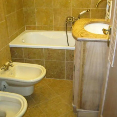 Апартаменты Apartment Pinzolo 1 Ливиньо ванная
