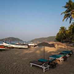 Отель Palolem Beach Resort Индия, Гоа - 1 отзыв об отеле, цены и фото номеров - забронировать отель Palolem Beach Resort онлайн пляж фото 2