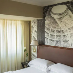 Отель Starhotels Michelangelo 4* Стандартный номер с различными типами кроватей фото 13