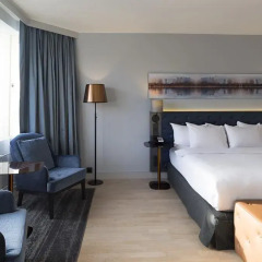 Отель Hilton Helsinki Strand 4* Улучшенный люкс с разными типами кроватей фото 4