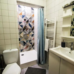 Отель Rich Ruterra 2BDR Loft ванная