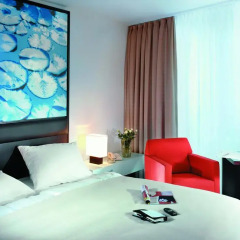 Radisson Blu Hotel, Berlin 4* Стандартный номер с двуспальной кроватью