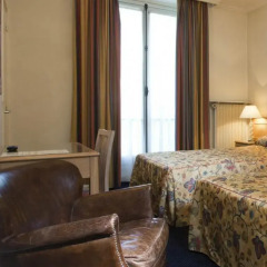 Отель Hôtel de Suez 2* Стандартный номер с различными типами кроватей фото 5