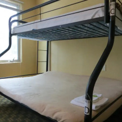 Отель Downtown Value Inn Кровать в общем номере с двухъярусной кроватью фото 5
