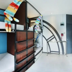 At nights Hostel Кровать в общем номере с двухъярусными кроватями фото 3