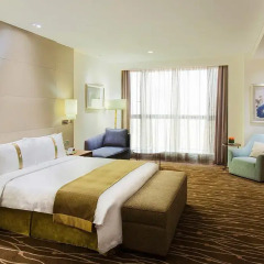 Отель Holiday Inn Chengdu Xindu 4* Улучшенный номер с различными типами кроватей фото 3
