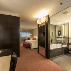 Отель Four Points by Sheraton Sihlcity Zurich Швейцария, Цюрих - отзывы, цены и фото номеров - забронировать отель Four Points by Sheraton Sihlcity Zurich онлайн ванная