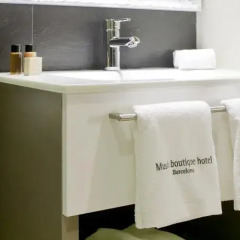 Отель Musik Boutique Hotel Испания, Барселона - 2 отзыва об отеле, цены и фото номеров - забронировать отель Musik Boutique Hotel онлайн ванная фото 2
