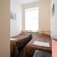 Отель SuperHostel на Пушкинской 14 Номер с общей ванной комнатой фото 13