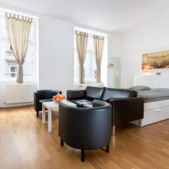 Отель Central Vienna-Living Premium Suite комната для гостей фото 5