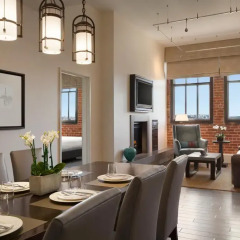 Отель Fairmont Heritage Place, Ghirardelli Square Апартаменты с 2 отдельными кроватями
