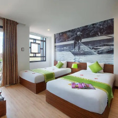 Vinh Hung 2 City Hotel 2* Улучшенный номер с двуспальной кроватью фото 4