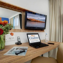 Отель Citadines Croisette Cannes 3* Студия с различными типами кроватей фото 4
