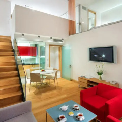 Отель Andel's by Vienna House Prague 4* Стандартный номер с двуспальной кроватью фото 3
