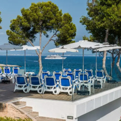 Отель Aparthotel Ponent Mar пляж фото 2