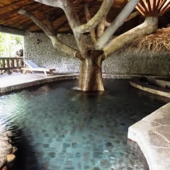 Отель Rancho Margot S.A. бассейн