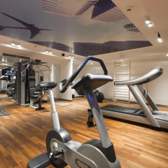 Отель Novotel Warszawa Airport фитнесс-зал фото 2