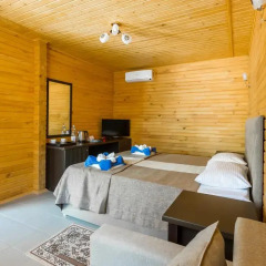 Гостиница Славянка 3* Коттедж с разными типами кроватей фото 8