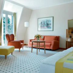 Отель A-ROSA Scharmützelsee 5* Улучшенный номер с различными типами кроватей фото 3