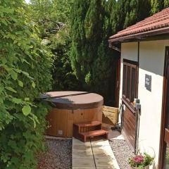 Отель Exmoor Gate Lodges бассейн
