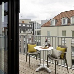 Отель Frederics Serviced Apartments STYLE Oranienburger Straße Германия, Берлин - отзывы, цены и фото номеров - забронировать отель Frederics Serviced Apartments STYLE Oranienburger Straße онлайн балкон
