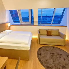 Апартаменты Wienwert Apartments Getreidemarkt Студия с различными типами кроватей фото 22