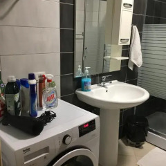 Отель Geri Apartment Албания, Тирана - отзывы, цены и фото номеров - забронировать отель Geri Apartment онлайн ванная фото 2