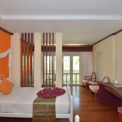 Отель Krabi Success Beach Resort 4* Улучшенный номер с различными типами кроватей фото 4