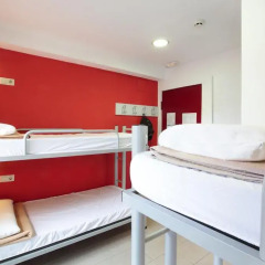 Center Valencia Youth Hostel Кровать в общем номере с двухъярусной кроватью фото 9