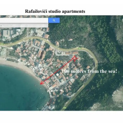 Апартаменты Apartments Rafailovici спортивное сооружение