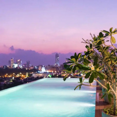 Отель Jetwing Colombo Seven пляж фото 2