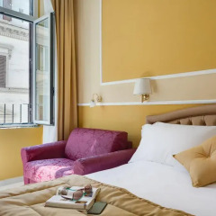 Отель Quality in Rome 3* Номер категории Эконом с различными типами кроватей фото 4