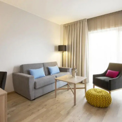 Отель Scandic Elgstua 4* Улучшенный номер с различными типами кроватей фото 6