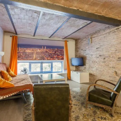 Отель Flateli Jaume Fabra Испания, Барселона - отзывы, цены и фото номеров - забронировать отель Flateli Jaume Fabra онлайн интерьер отеля