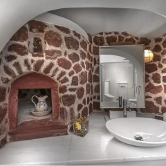Отель Aigialos Niche Residences & Suites ванная