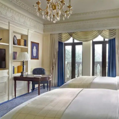 Отель The Ritz-Carlton, Tianjin 5* Номер Делюкс разные типы кроватей фото 4