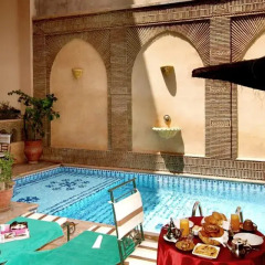 Отель Amani Hôtel Appart Марокко, Марракеш - отзывы, цены и фото номеров - забронировать отель Amani Hôtel Appart онлайн бассейн фото 3