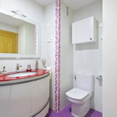 Отель Habitat Apartments Latina Nature Испания, Мадрид - отзывы, цены и фото номеров - забронировать отель Habitat Apartments Latina Nature онлайн ванная фото 2