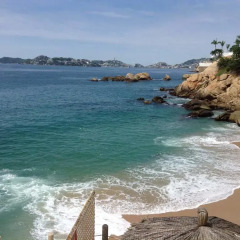 Отель Las Torres Gemelas Acapulco пляж фото 2