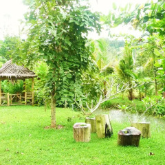 Отель Chez Charly Bungalow 3* Бунгало с различными типами кроватей фото 25