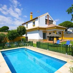 Отель Villas Dehesa Roche Viejo Испания, Кониль-де-ла-Фронтера - отзывы, цены и фото номеров - забронировать отель Villas Dehesa Roche Viejo онлайн бассейн фото 2