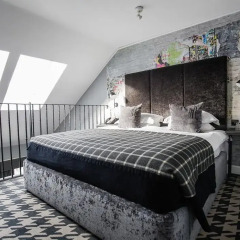 Отель Malmaison Glasgow Глазго комната для гостей фото 3