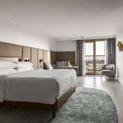 Amsterdam Marriott Hotel 5* Номер Делюкс с различными типами кроватей фото 15